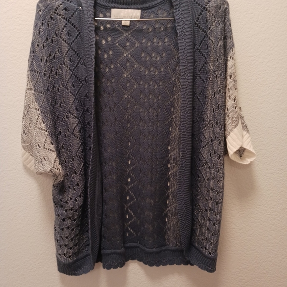Carolyn Taylor Open Knit Cardigan Size XL Womens - Picture 7 of 9